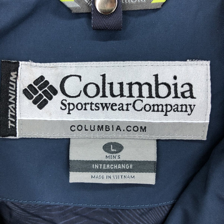 Columbia Titanium Omni-Tech Mountain Parka Shell Jacket Men's L size / eaa494492