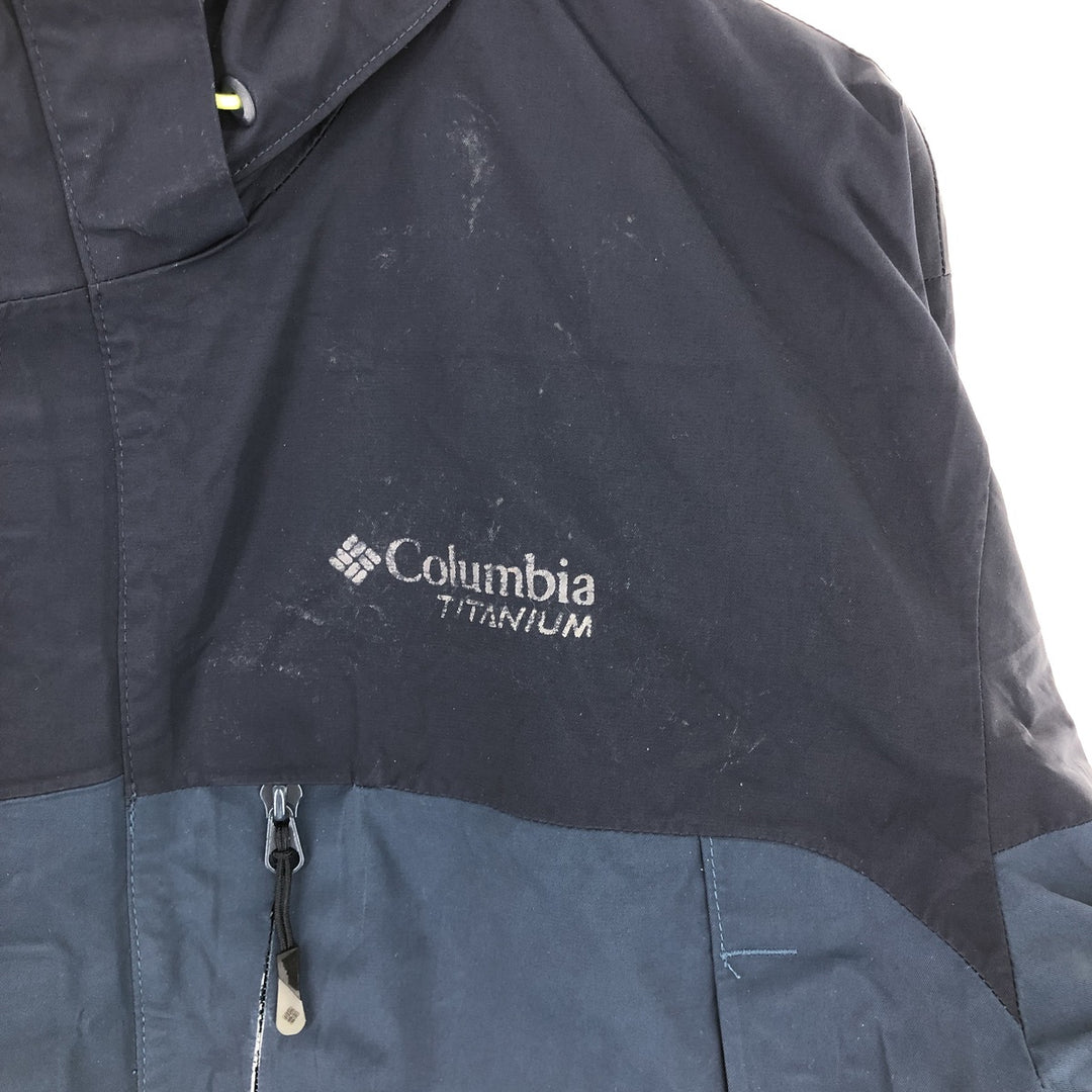 Columbia Titanium Omni-Tech Mountain Parka Shell Jacket Men's L size / eaa494492