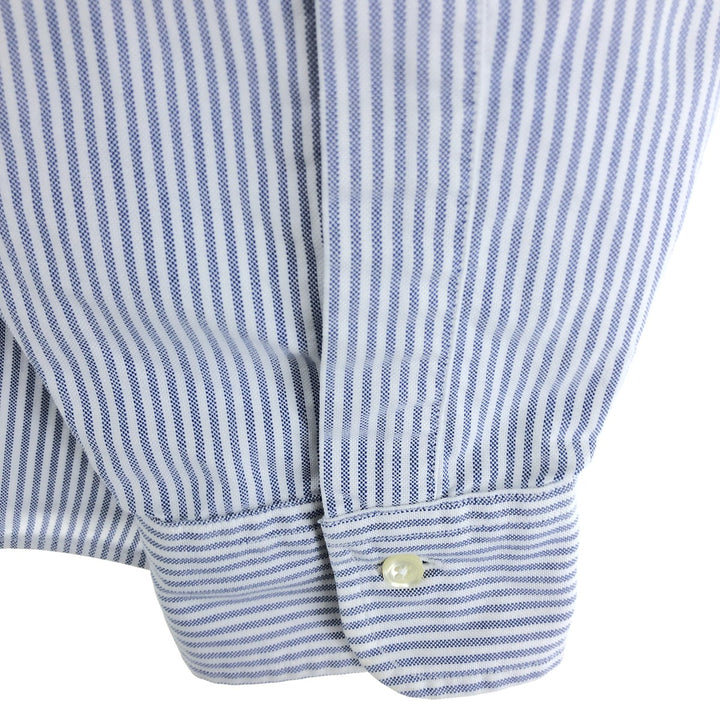 Brooks Brothers Est.1818 Long Sleeve Button-Down Striped Shirt Made in USA Men's L Size / eaa494543