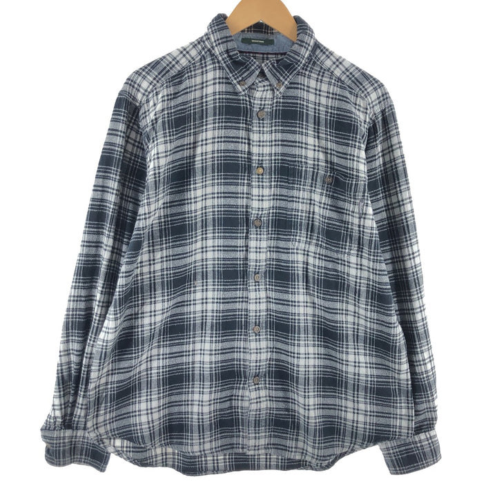 WOOLRICH Long Sleeve Button Down Flannel Check Shirt Men's Size L / eaa494626