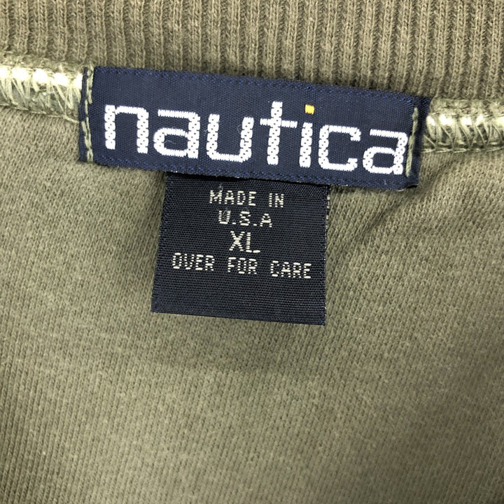 90'S NAUTICA Logo Sweatshirt, Made in USA, Men's XL, Vintage /eaa494674