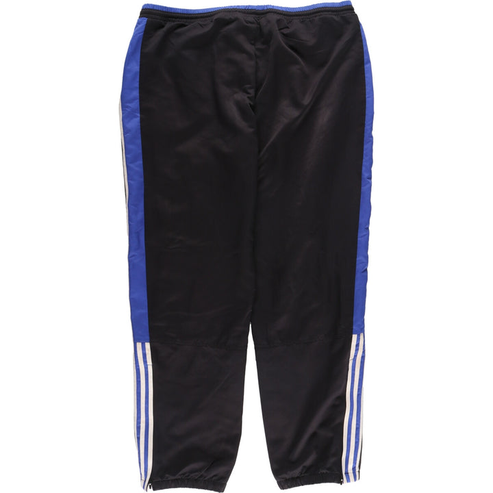 00'S adidas jersey pants track pants men's size L polyester black type Vintage Second Hand