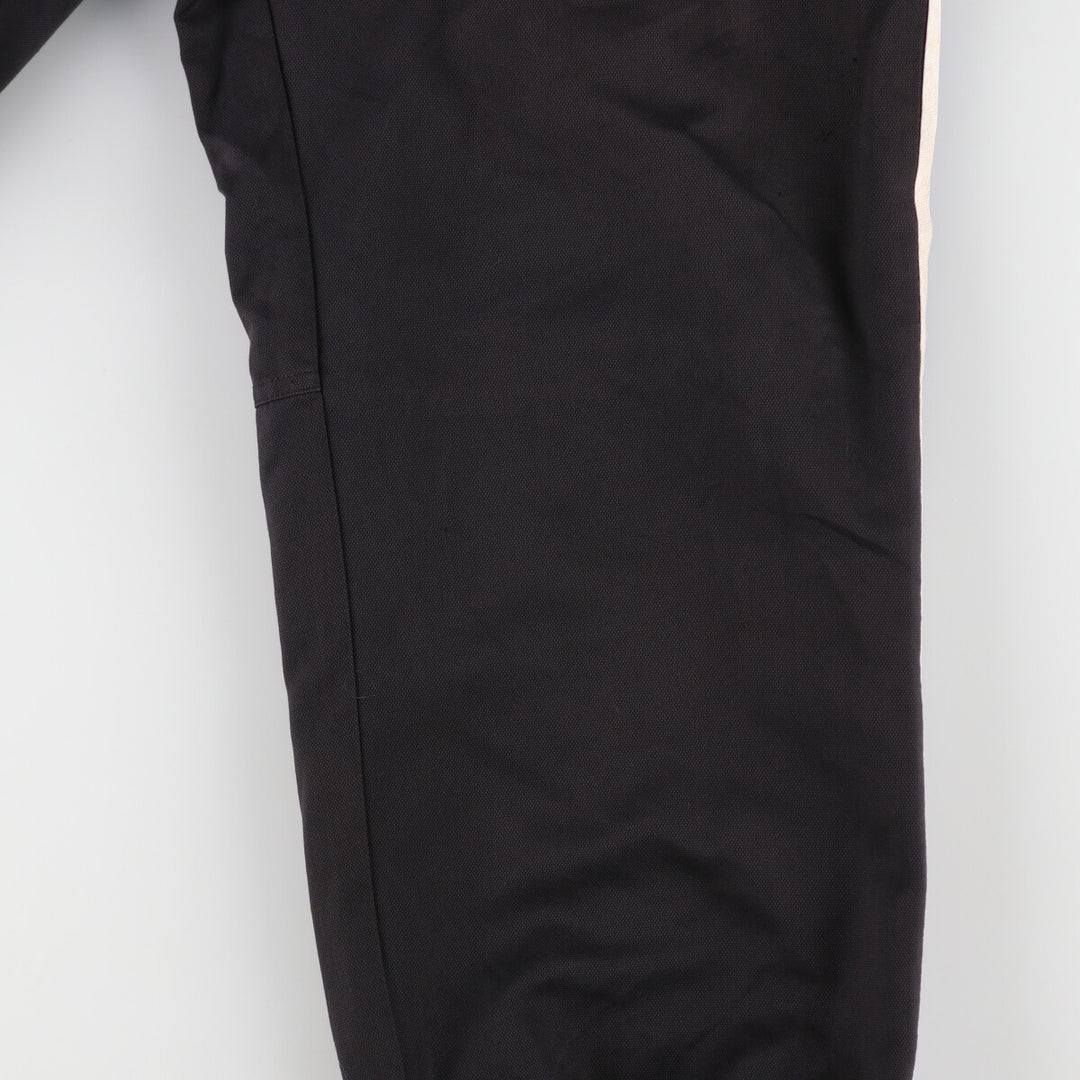 00'S adidas jersey pants track pants men's size L polyester black type Vintage Second Hand