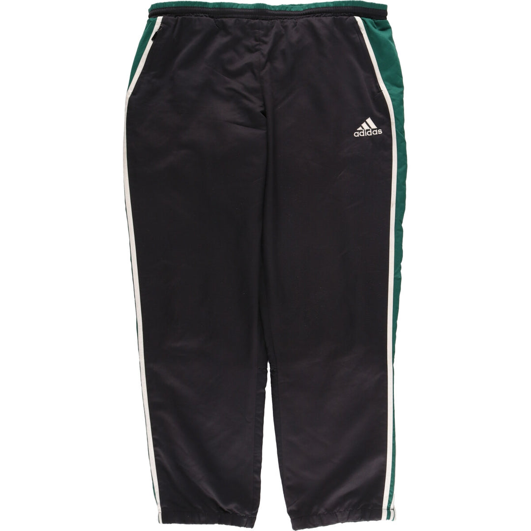 00'S adidas jersey pants track pants men's size L polyester black type Vintage Second Hand