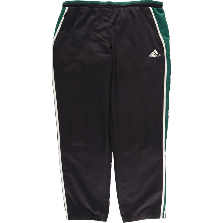 00'S adidas jersey pants track pants men's size L polyester black type Vintage Second Hand