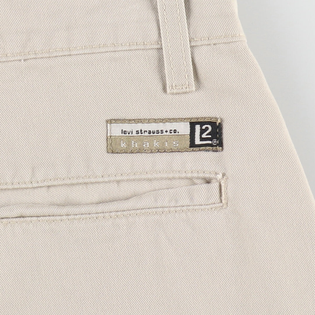 90'S Levi's SILVER TAB KHAKIS L2 Chino Pants for Men, W33 equivalent, Vintage / eaa494740