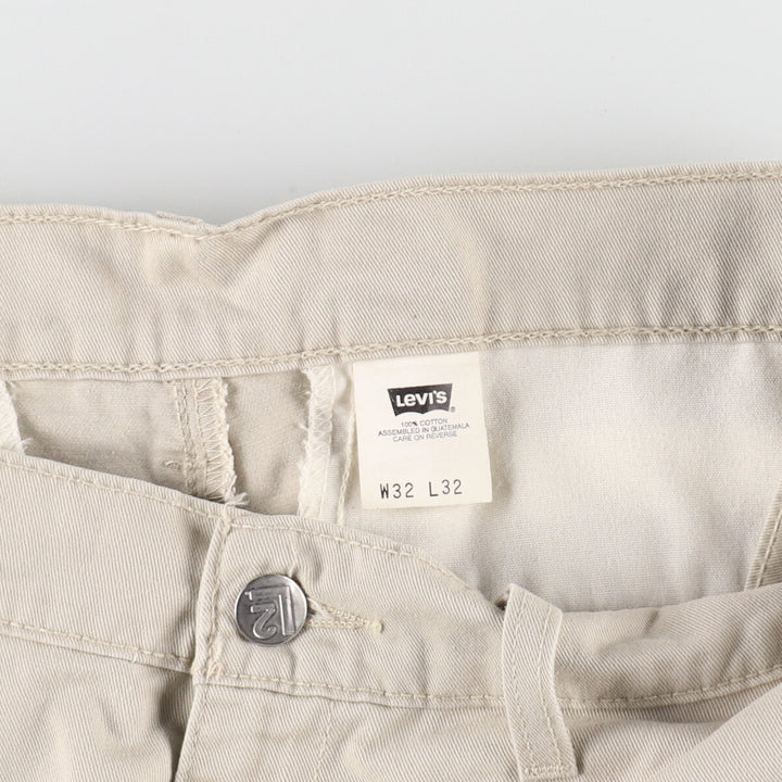 90'S Levi's SILVER TAB KHAKIS L2 Chino Pants for Men, W33 equivalent, Vintage / eaa494740