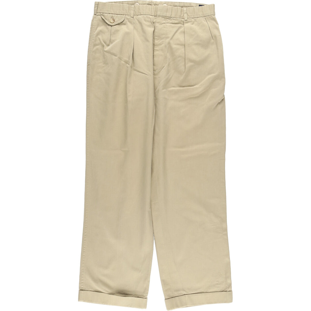 ~90'S Ralph Lauren POLO by Ralph Lauren Two-pleat Chino Pants Men's W33 Vintage / eaa494743