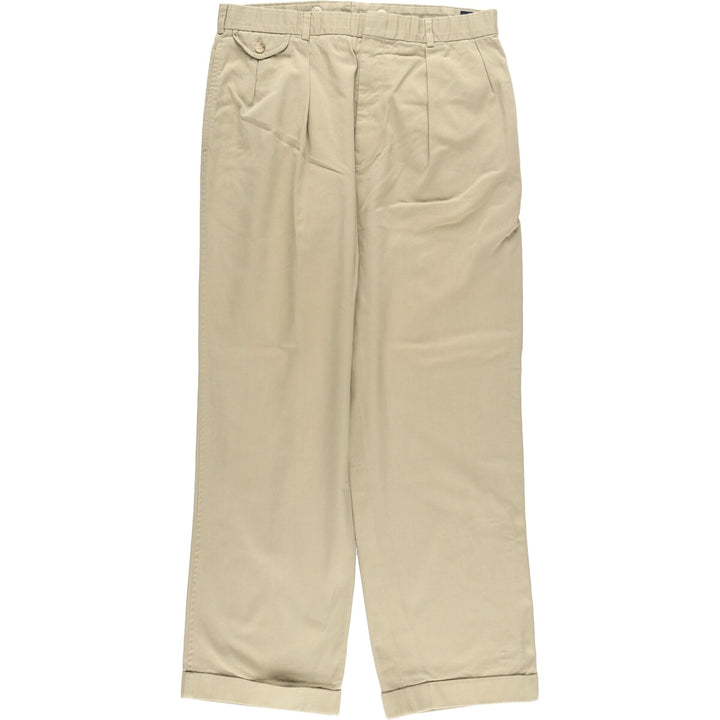 ~90'S Ralph Lauren POLO by Ralph Lauren Two-pleat Chino Pants Men's W33 Vintage / eaa494743