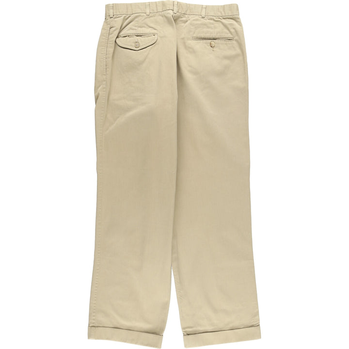 ~90'S Ralph Lauren POLO by Ralph Lauren Two-pleat Chino Pants Men's W33 Vintage / eaa494743