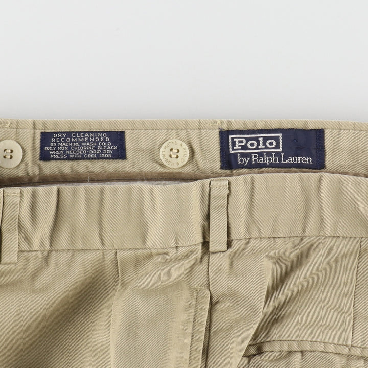 ~90'S Ralph Lauren POLO by Ralph Lauren Two-pleat Chino Pants Men's W33 Vintage / eaa494743