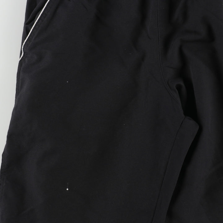 00'S Adidas warm-up pants, nylon pants, rustling pants, men's size M polyester black type Vintage Second Hand