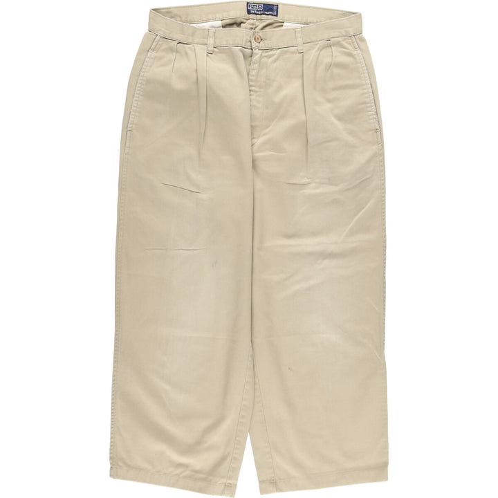 Ralph Lauren POLO by Ralph Lauren Two-pleat Chino Pants Made in Canada Men's W33 equivalent / eaa494767