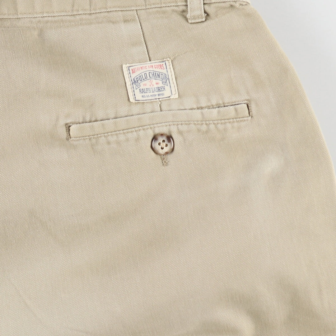 Ralph Lauren POLO by Ralph Lauren Two-pleat Chino Pants Made in Canada Men's W33 equivalent / eaa494767