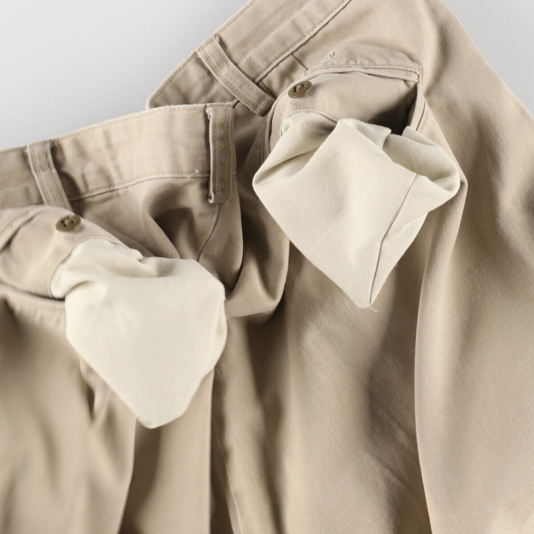 Ralph Lauren POLO RALPH LAUREN Two-pleat chino pants for men, size W38 / eaa494769