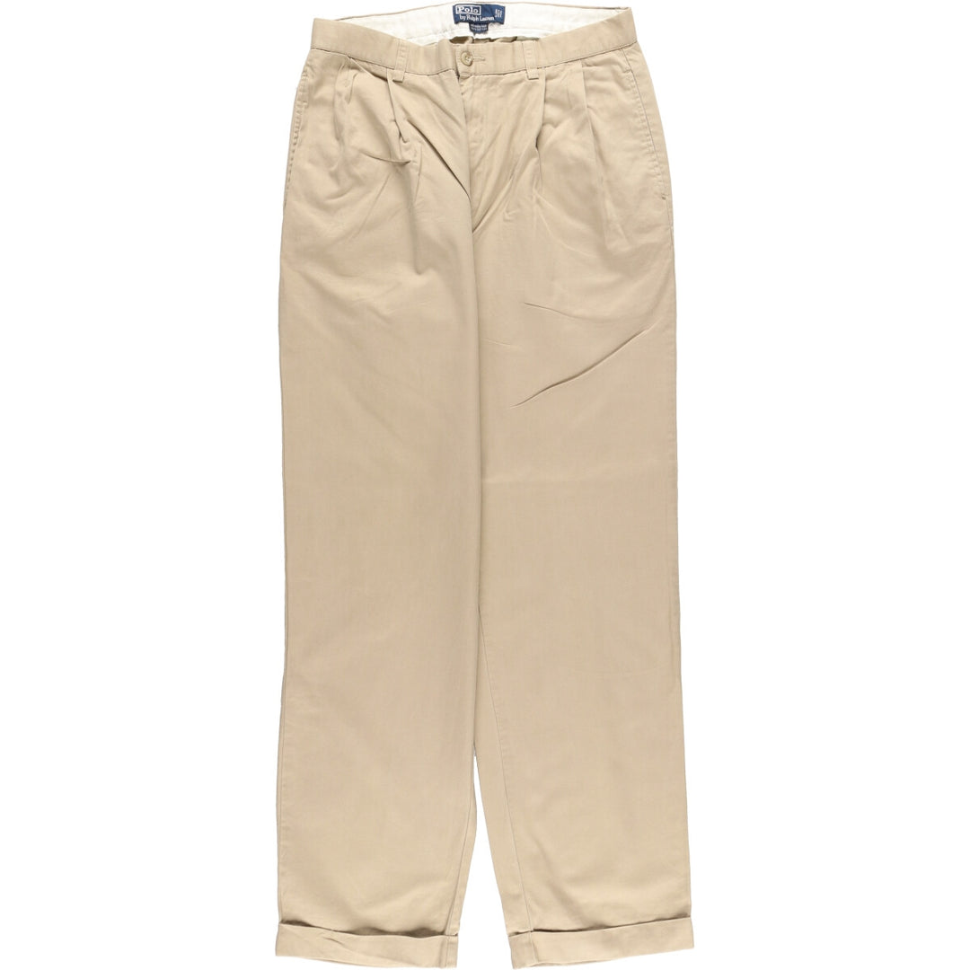 Ralph Lauren POLO by Ralph Lauren Two-pleat Chino Pants for Men, W32 equivalent / eaa494784