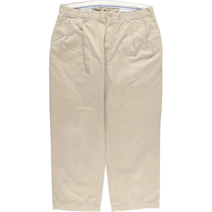 Ralph Lauren POLO RALPH LAUREN Classic Fit Two-Pleated Chino Pants, Men's, Size W35 cotton Beige type Vintage Second Hand