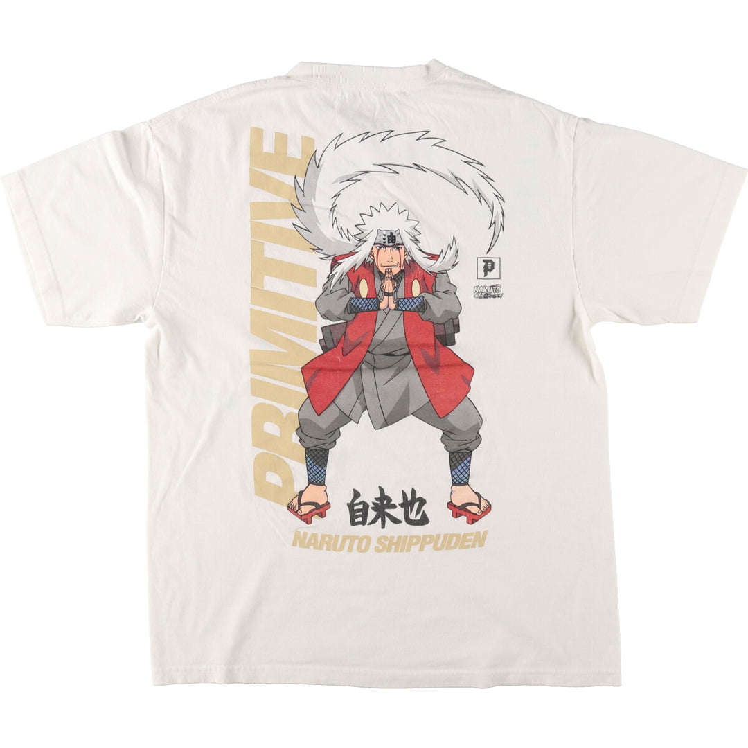 NARUTO Anime Character Print T-Shirt Men's L size /eaa494857