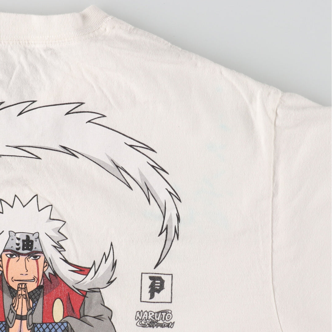 NARUTO Anime Character Print T-Shirt Men's L size /eaa494857