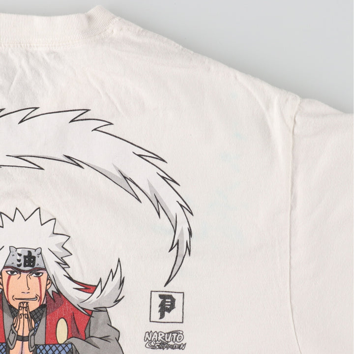 NARUTO Anime Character Print T-Shirt Men's L size /eaa494857