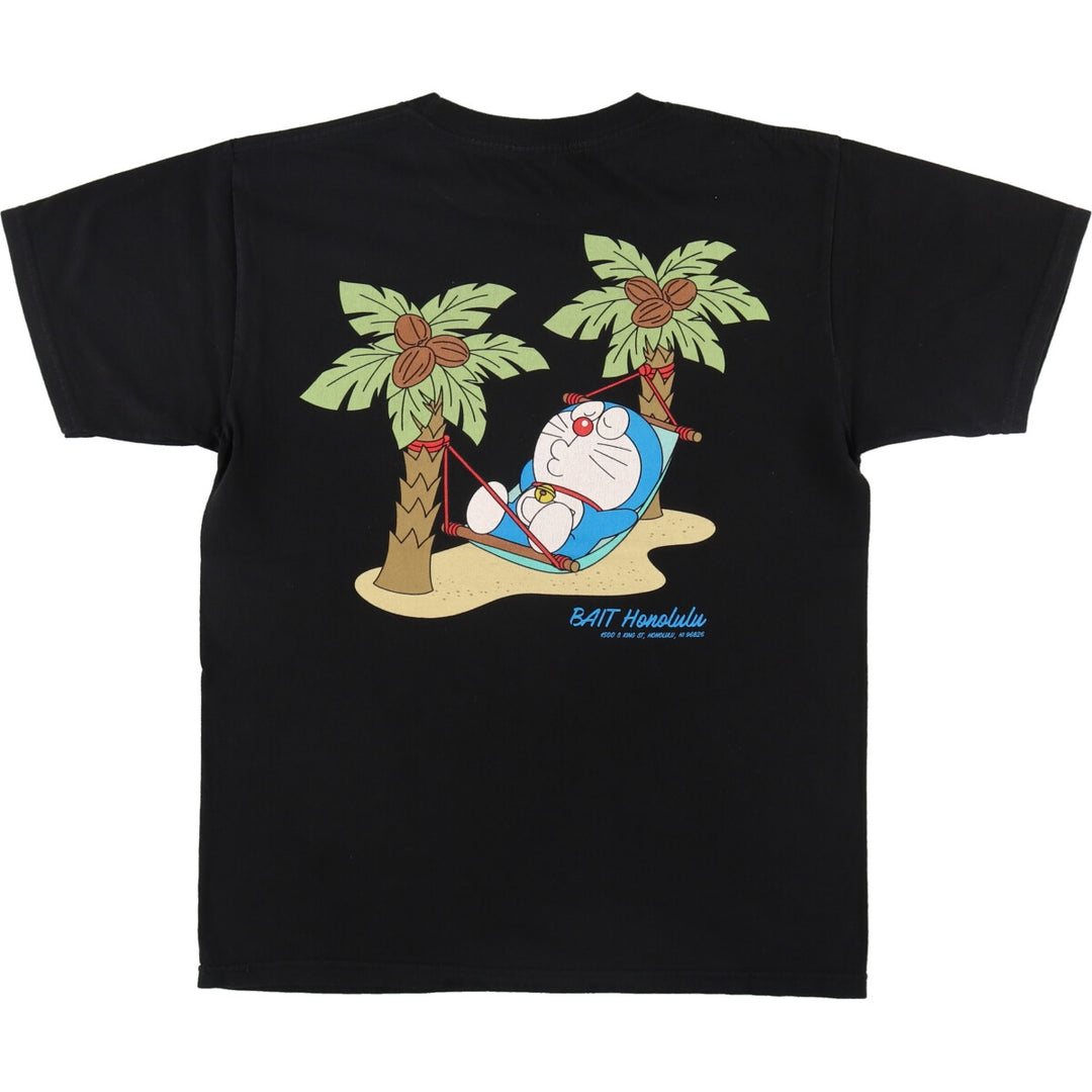 BAIT DORAEMON Doraemon Anime Character Print T-Shirt Made in USA Men's M size /eaa494878