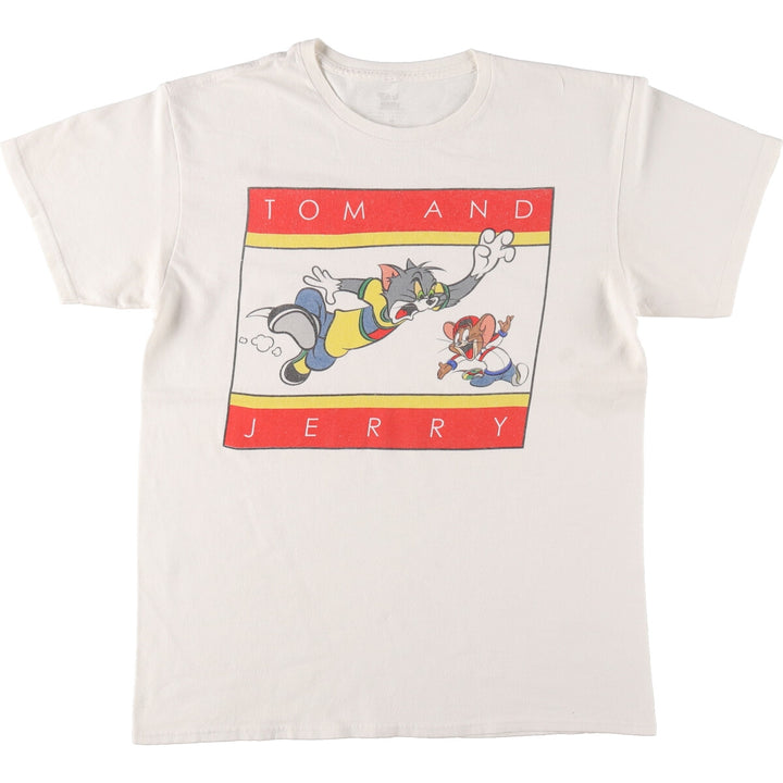 TOM and JERRY Tom and Jerry character print T-shirt Men's M size /eaa494882