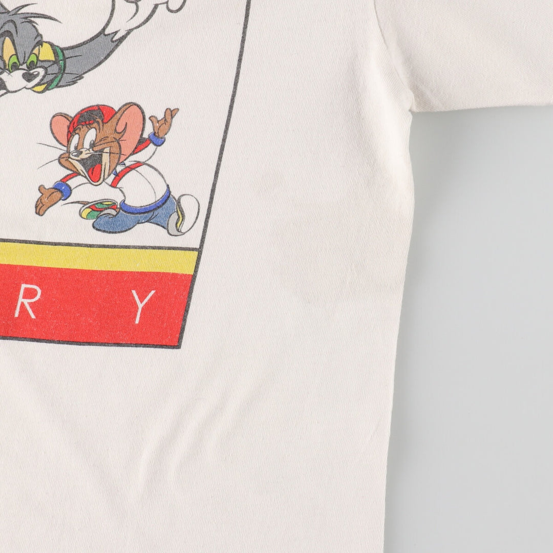 TOM and JERRY Tom and Jerry character print T-shirt Men's M size /eaa494882