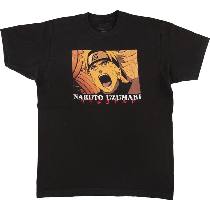 NARUTO Anime Character Print T-Shirt Men's L size /eaa494886