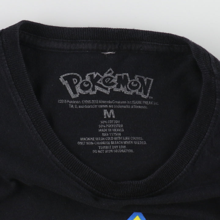 POKEMON Pokemon character print T-shirt Men's M size /eaa494888