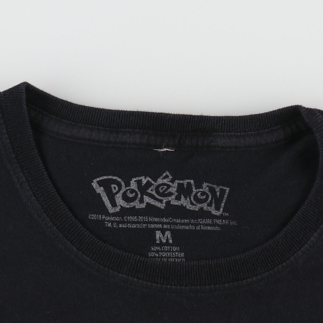 POKEMON Pokemon character print T-shirt Men's M size /eaa494888