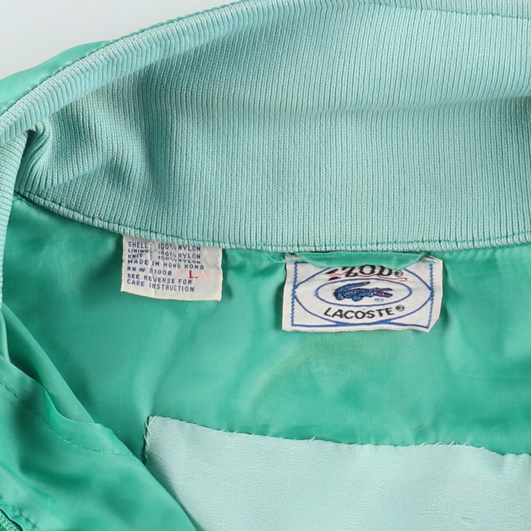 70s-80'S Lacoste IZOD nylon jacket, women's size L, vintage / eaa494909