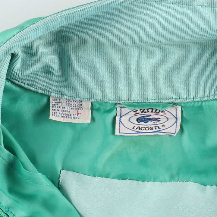 70s-80'S Lacoste IZOD nylon jacket, women's size L, vintage / eaa494909