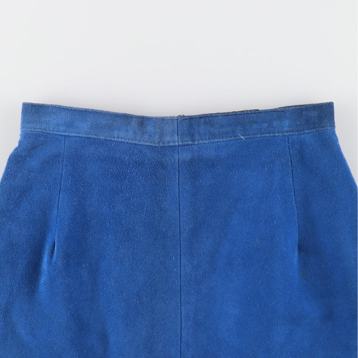 phoenix Half-length Suede Leather Skirt Women's M size /eaa494923