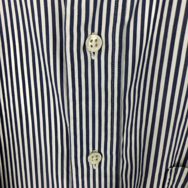 Ralph Lauren LOWELL long sleeve cotton striped shirt, men's XL size /eaa494997