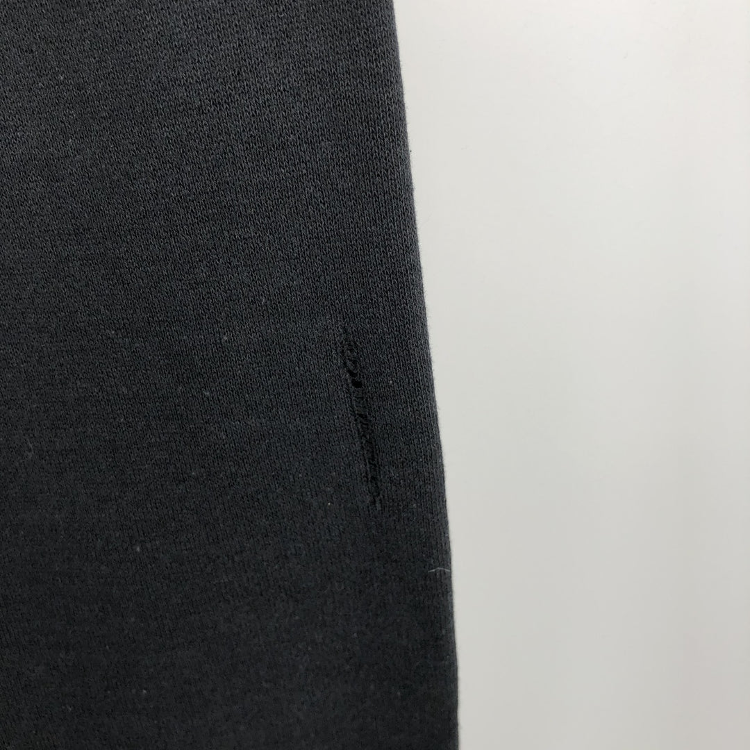 90'S Lee Midweight Plain Blank Sweatshirt, Made in USA, Men's XL equivalent, Vintage cotton black type Vintage Second Hand