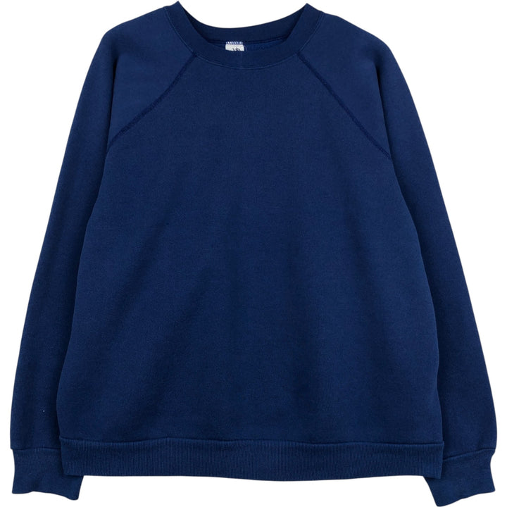 Plain blank sweatshirt, men's size M unclear blue type Vintage Second Hand
