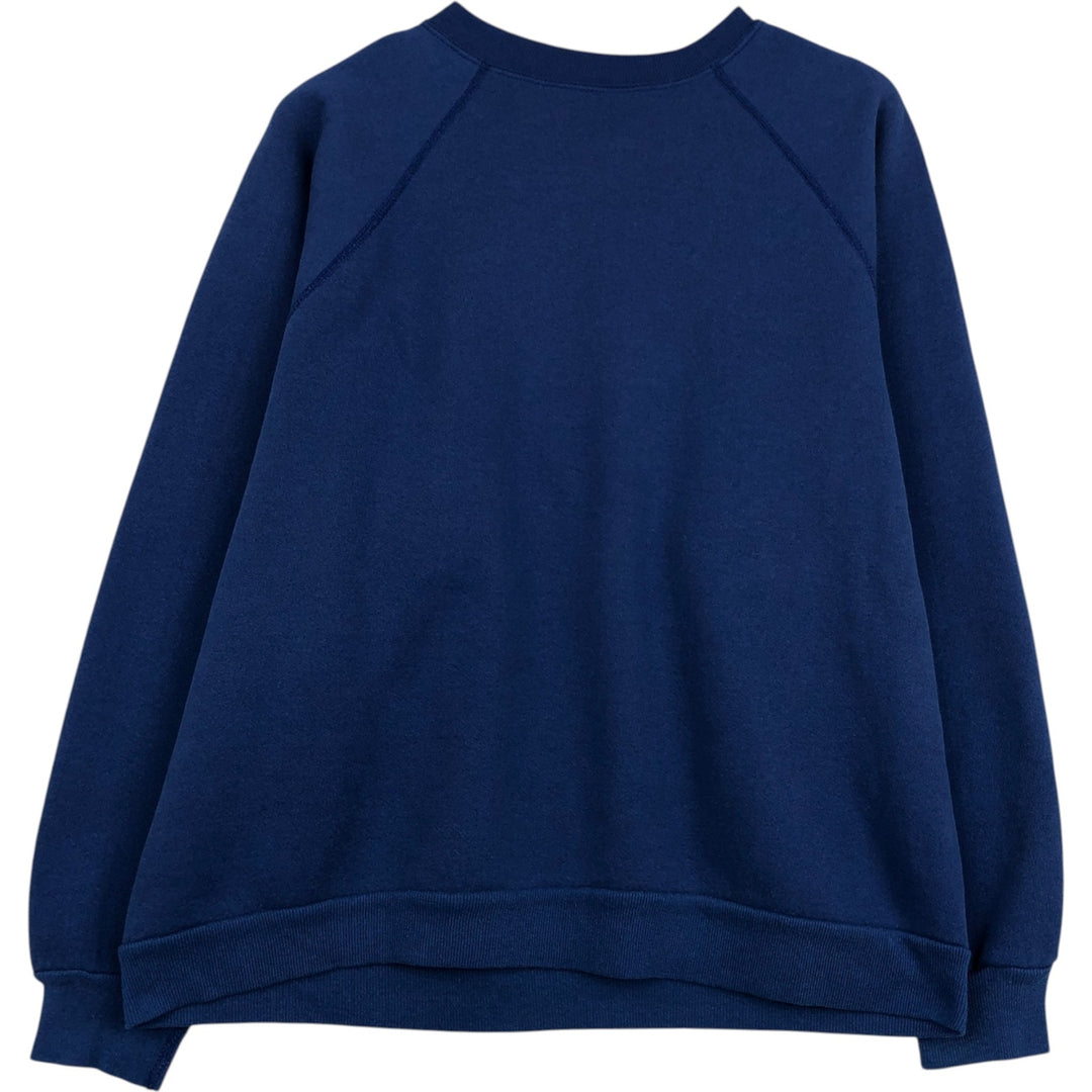 Plain blank sweatshirt, men's size M unclear blue type Vintage Second Hand