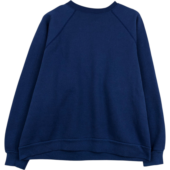 Plain blank sweatshirt, men's size M unclear blue type Vintage Second Hand