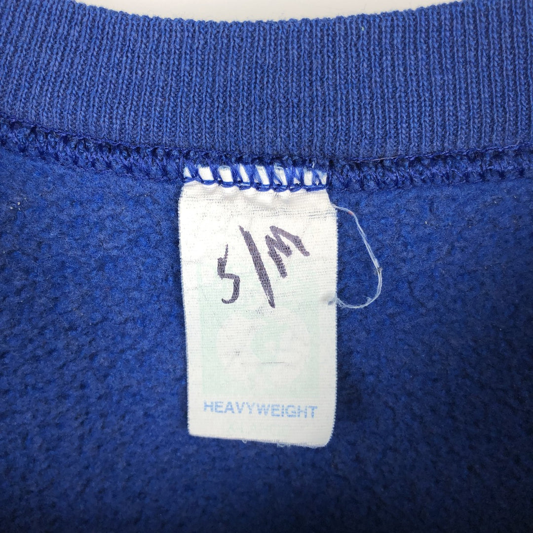 Plain blank sweatshirt, men's size M unclear blue type Vintage Second Hand