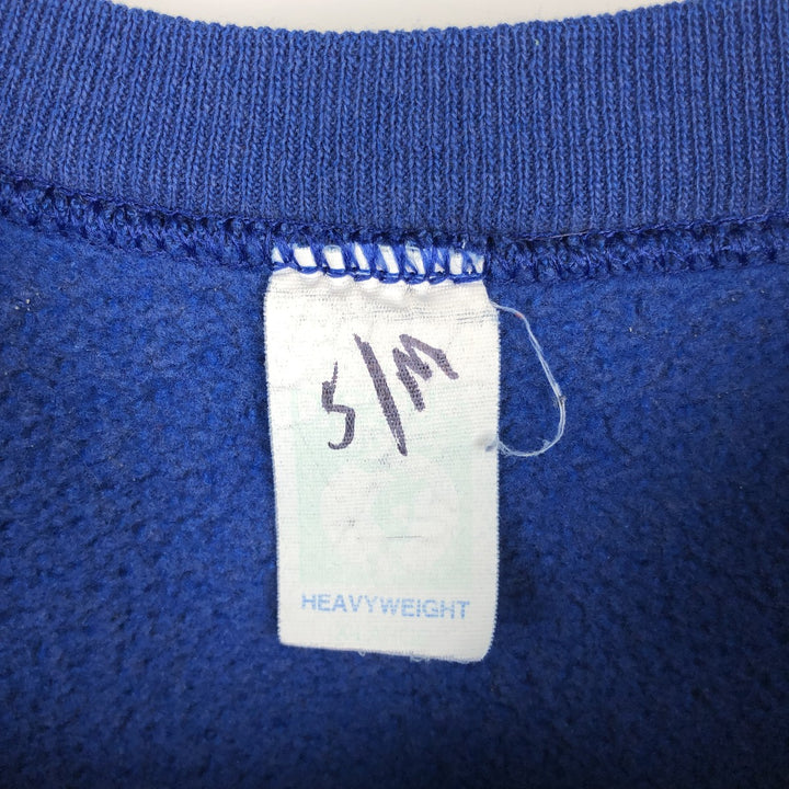 Plain blank sweatshirt, men's size M unclear blue type Vintage Second Hand