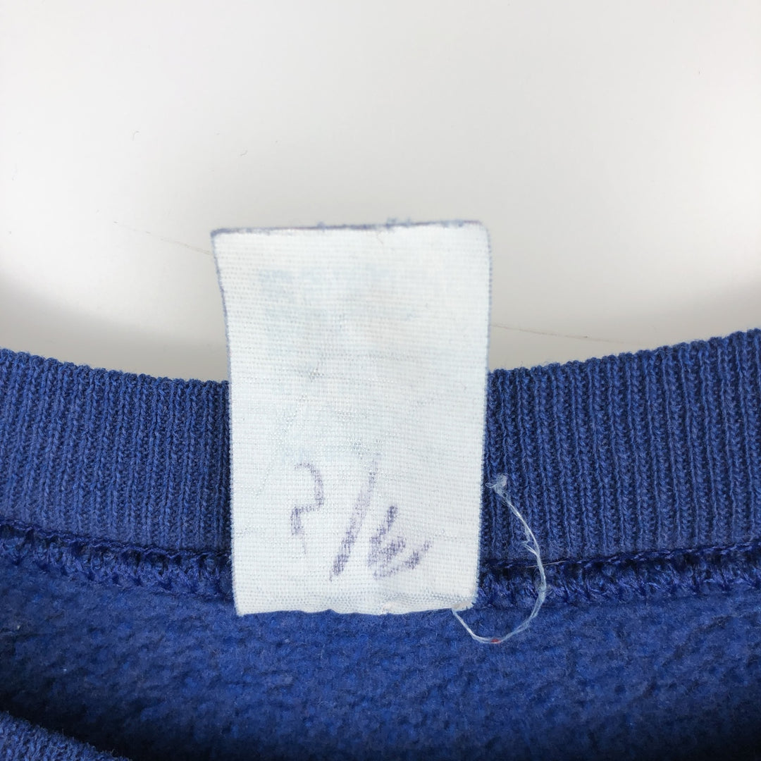 Plain blank sweatshirt, men's size M unclear blue type Vintage Second Hand
