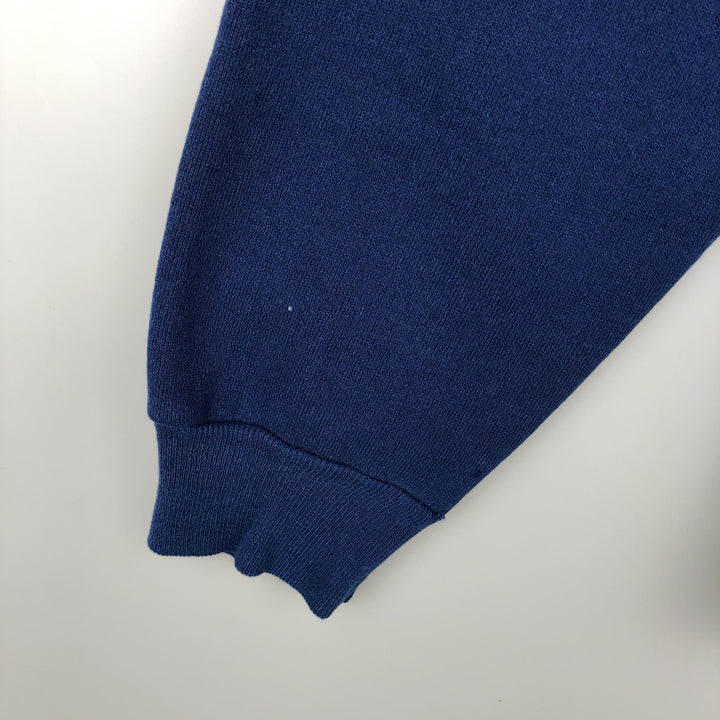 Plain blank sweatshirt, men's size M unclear blue type Vintage Second Hand