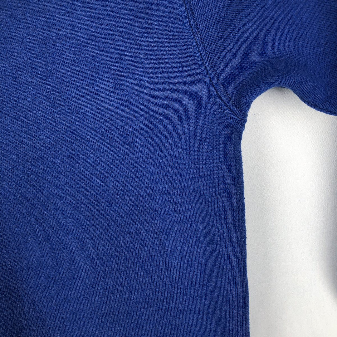 90'S Russell plain blank sweatshirt, sweatshirt, made in USA, men's XXL, vintage cotton blue type Vintage Second Hand