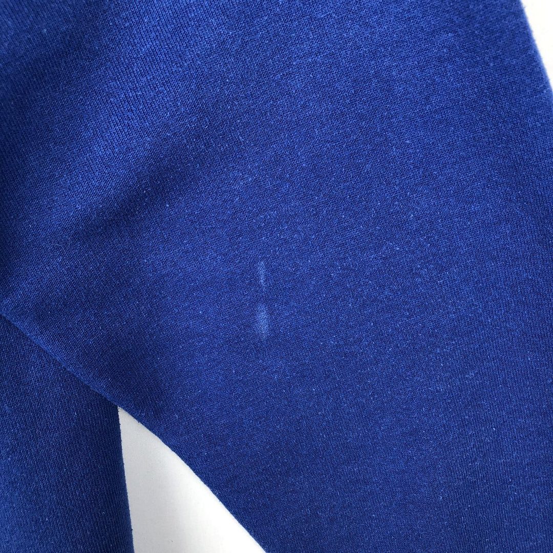 90'S Russell plain blank sweatshirt, sweatshirt, made in USA, men's XXL, vintage cotton blue type Vintage Second Hand