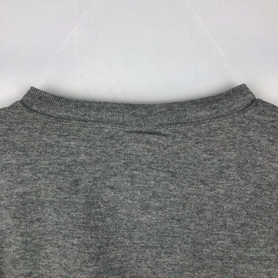 90'S Russell plain blank sweatshirt, sweatshirt, made in USA, men's XL size, vintage polyester gray type Vintage Second Hand