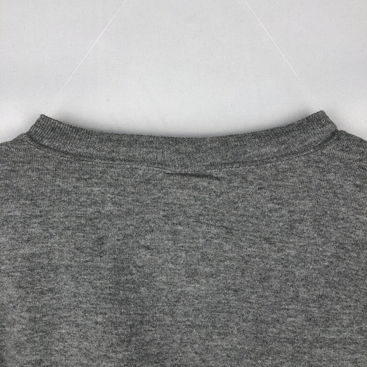 90'S Russell plain blank sweatshirt, sweatshirt, made in USA, men's XL size, vintage polyester gray type Vintage Second Hand