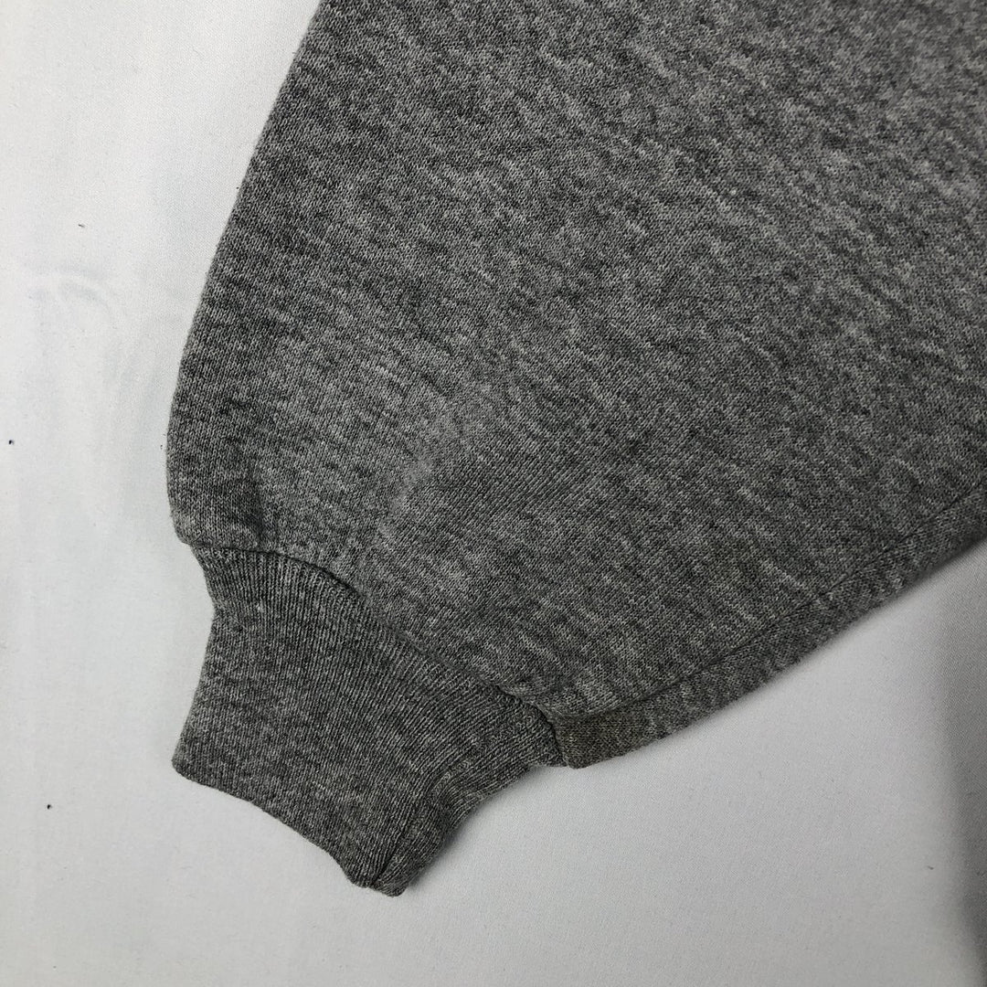 90'S Russell plain blank sweatshirt, sweatshirt, made in USA, men's XL size, vintage polyester gray type Vintage Second Hand