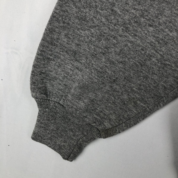 90'S Russell plain blank sweatshirt, sweatshirt, made in USA, men's XL size, vintage polyester gray type Vintage Second Hand