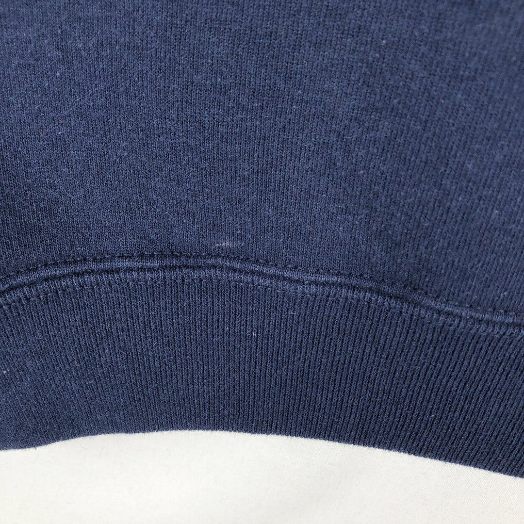 90'S Russell plain blank sweatshirt, sweatshirt, men's XL size, vintage cotton navy blue type Vintage Second Hand