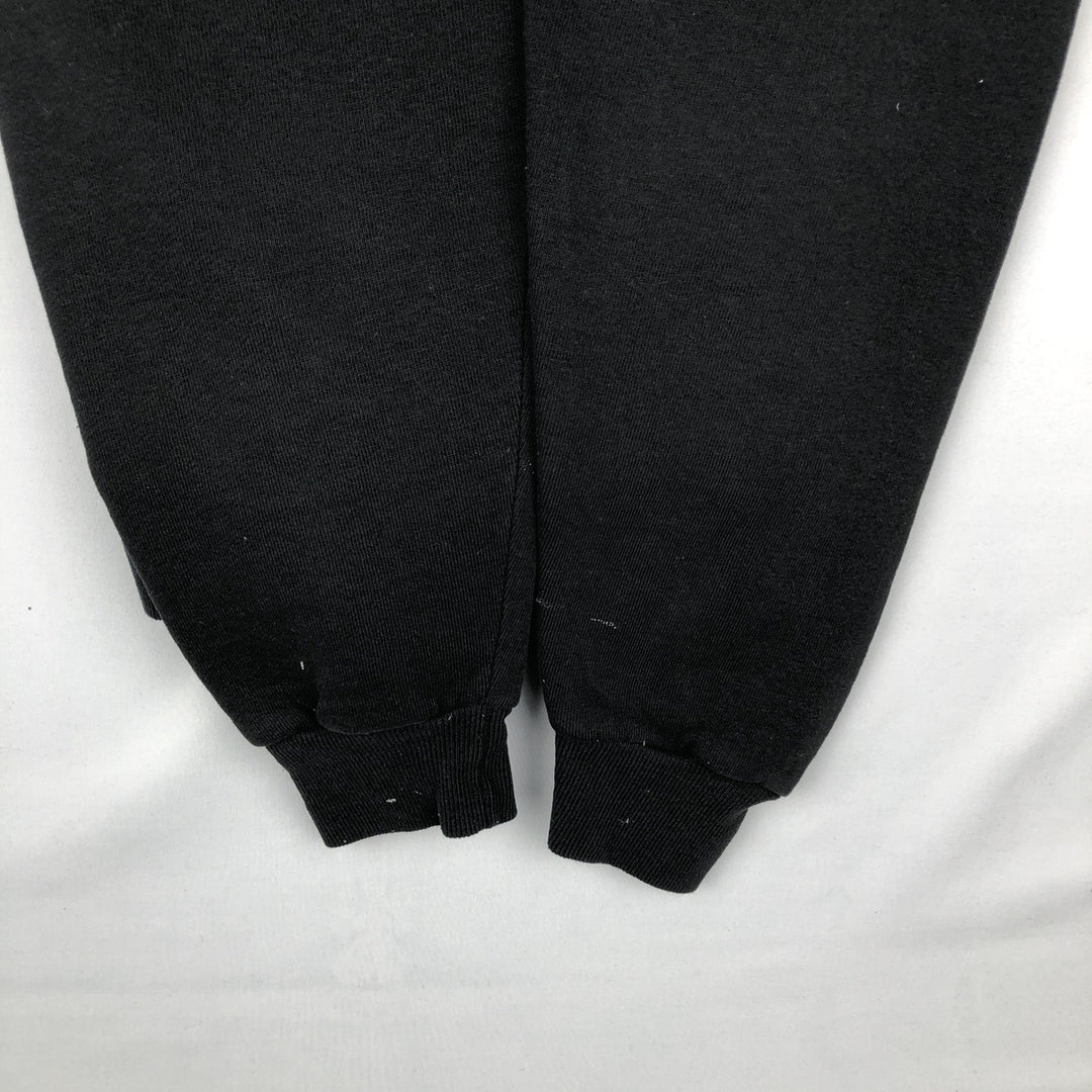 80s-90'S Russell plain blank sweatshirt, sweatshirt, made in USA, men's size L, vintage polyester black type Vintage Second Hand